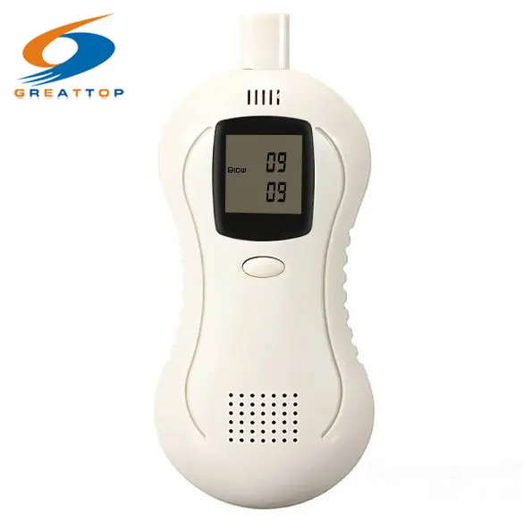 المهنية الرقمية lcd الخلفية اختبار الكحول التنفس محلل كاشف الكحول الكحول متر محلل