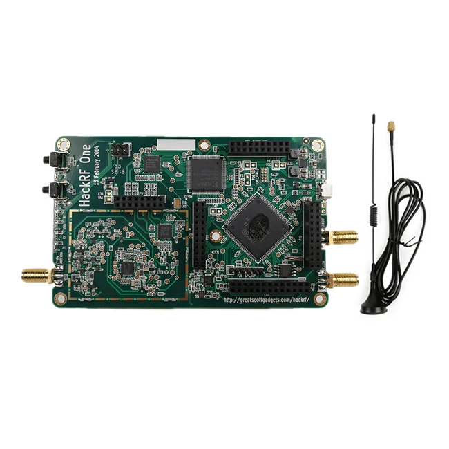 HackRF One 1 МГц-6 ГГц SDR платформа программное обеспечение определенная плата радиоприемника+ пластиковый корпус - Цвет: Green