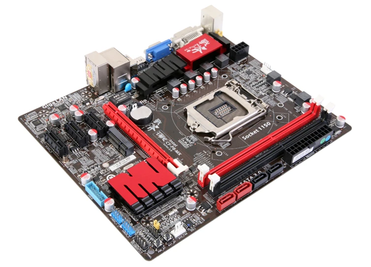 ASUS C.H81K V20 motherboard small board HDMI high-definition 1150 pin I3 perfect match desktop computer motherboard asus g31m s support ddr2 775 pin integrated small board g31m g31 motherboard