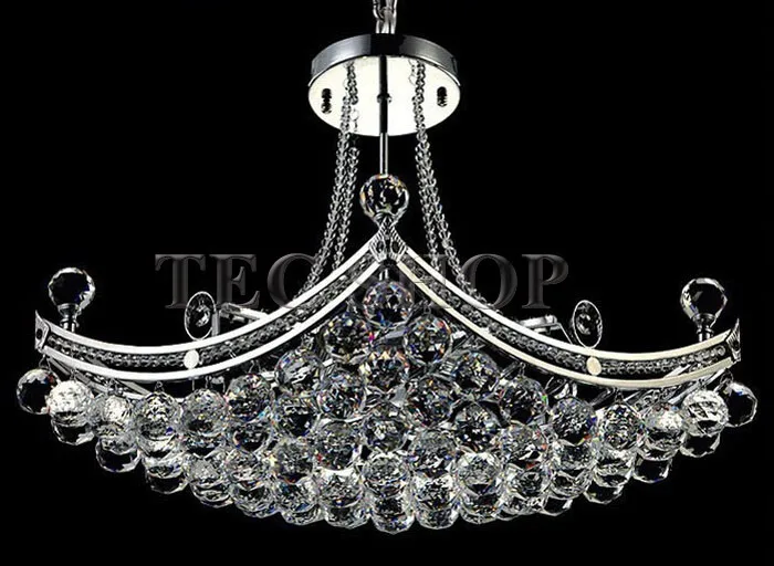 Лучшая цена LED K9 Кристалл Люстры кристалл светильник Висячие люстры де cristal е