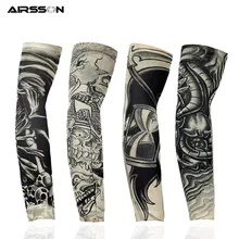 1 шт. велосипедные рукава нарукавники 3D тату напечатаны велосипедные рукава для фитнеса защита рук для езды на велосипеде