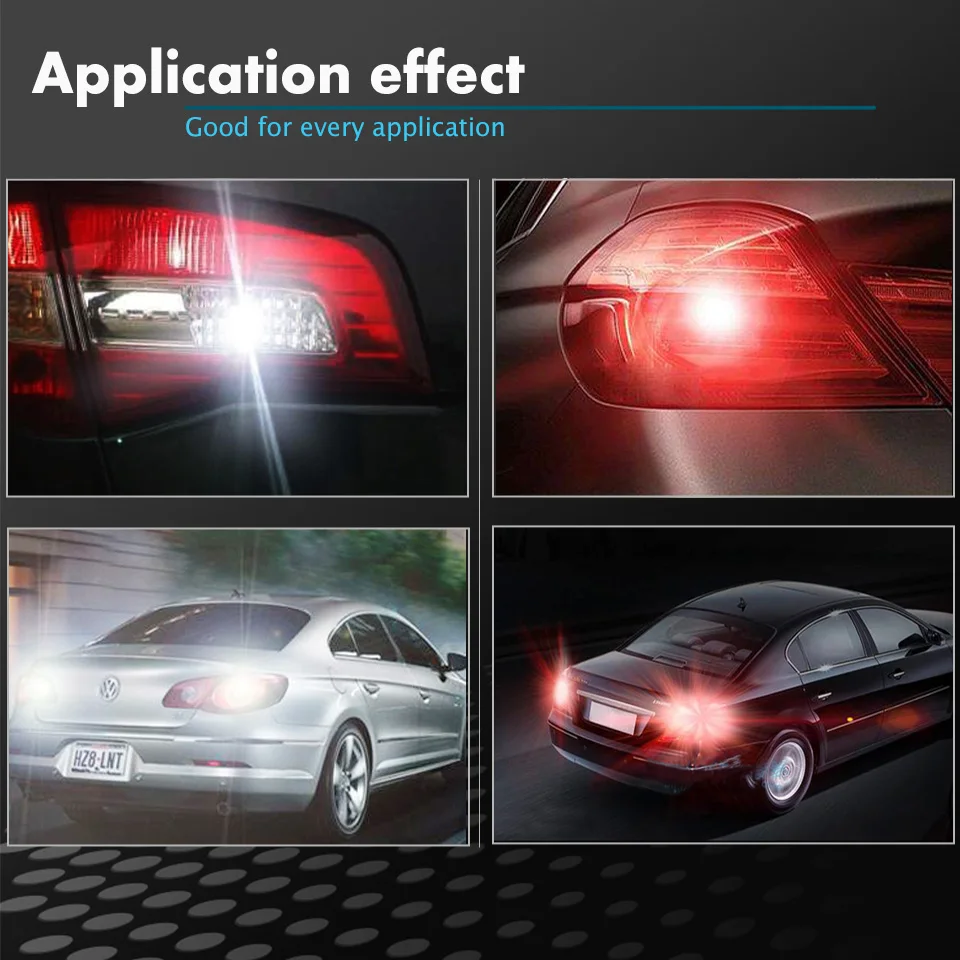 2 шт. 4 нити супер яркий светодиодный 1157 BAY15D P21W/5 Вт автомобильный тормоз светильник лампа авто автомобиль лампа желтый/красный/белый аксессуары для автомобиля 12V