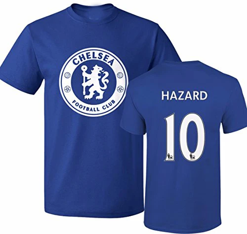 2017 new style summer fashion Tcamp Chelsea Shirt Eden Hazard #10 Jersey Men T shirt-in T-Shirts ...