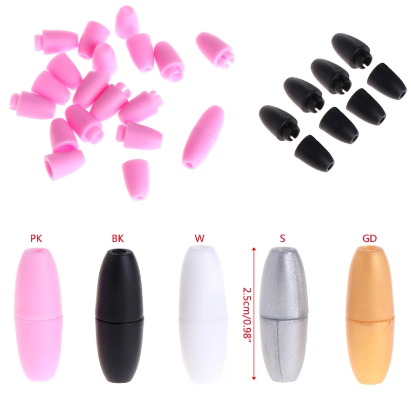 

10pc Breakaway Plastic Clasps Safety For Baby DIY Necklace Jewelry Making Silicone Teething Lobster Bracelets Hook Clasp