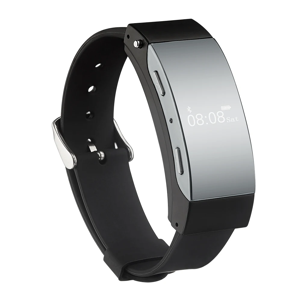 Новое поступление режим 2 в 1 Talkband K2 Bluetooth Smart Браслет стерео наушники гарнитура Sleep