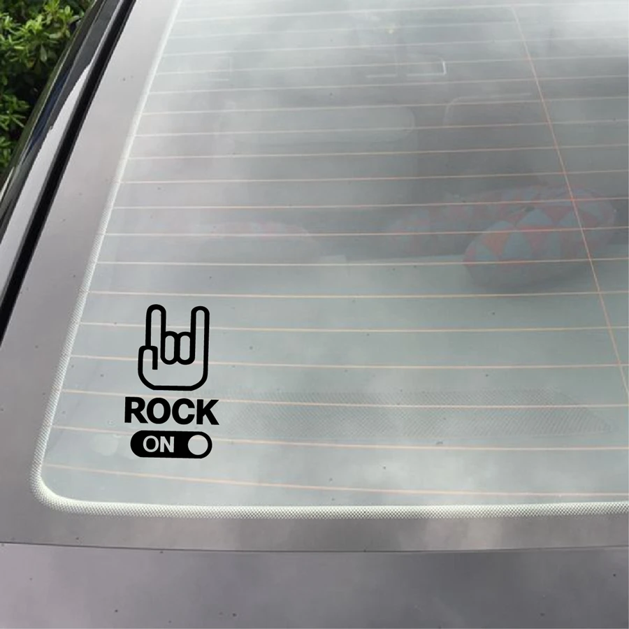 Наклейка ROCK ON Car виниловые автомобильные наклейки с жесткой рок музыкой|Наклейки