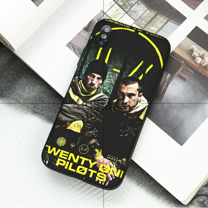 Ruicaica Twenty One Pilots 21 Pilots Coque чехол для телефона для Apple iPhone 8 7 6 6S Plus X XS MAX 5 5S SE XR чехол