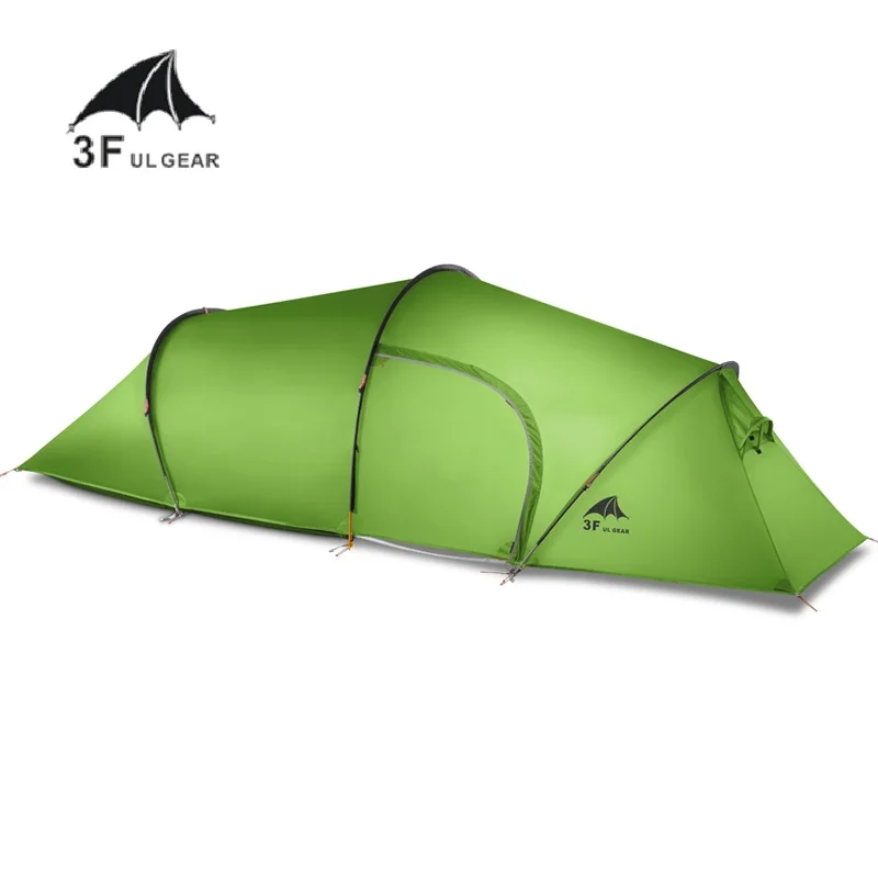 3f Ul Gear для 2 человек 4-сезонный туннель палатка кемпинга пеших прогулок