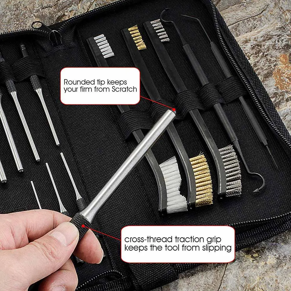 

All-in-One Cleaning Kit Clean Brush Pick with Grip Roll Pin Punch Tool for Spray Water Device SLC88