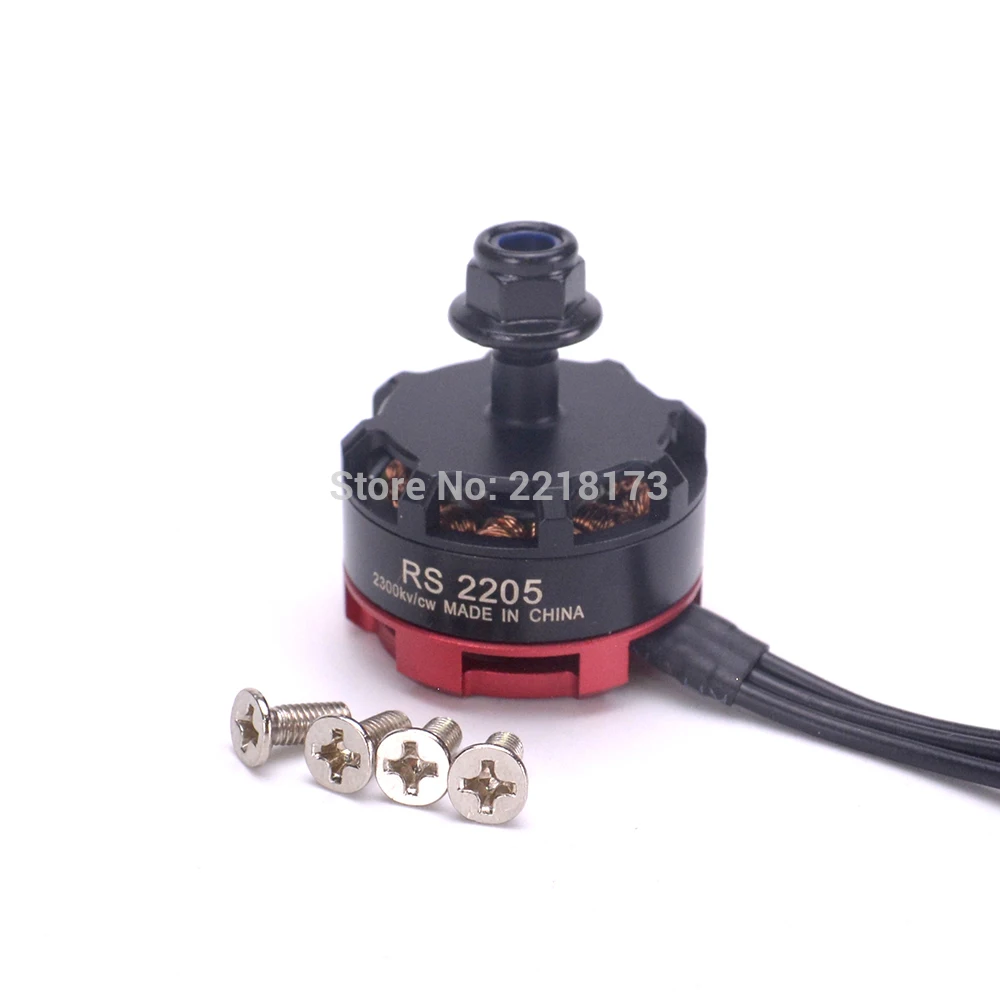 Бесщеточный двигатель RS 2205 RS2205 2300kv 4 шт. для квадрокоптера Martian 220 FPV 250 мм 20 А 2