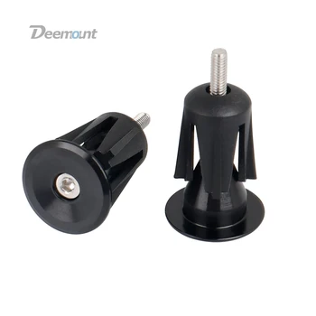 

Deemount 1Pair Bicycle Handgrip Plug Handlebar End Stopper Hand Grip Insert Cycle Parts CNC Fits Dia. 17-23mm