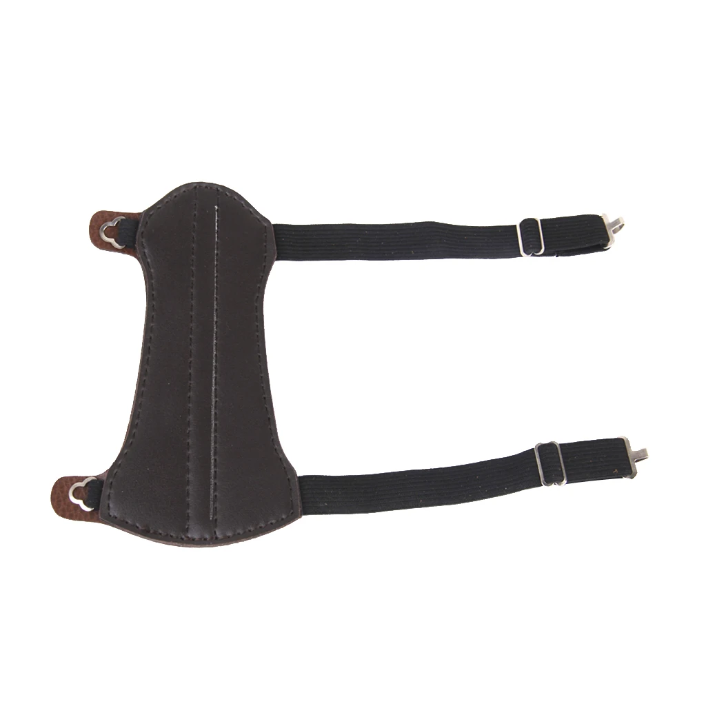 Artificial Cow Leather  Archery Arm Guard Protect Safe Hunting Gear