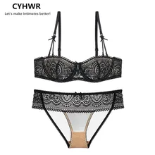 CYHWR, женское нижнее белье, сексуальные кружевные бюстгальтеры, пуш-ап, женское нижнее белье, комплект с бюстгальтером
