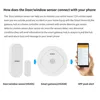HEIMAN ZigBee Smart Door Window Sensor Intelligent Home Security Equipment Wireless Connection with Battery HS3DS ► Photo 2/6