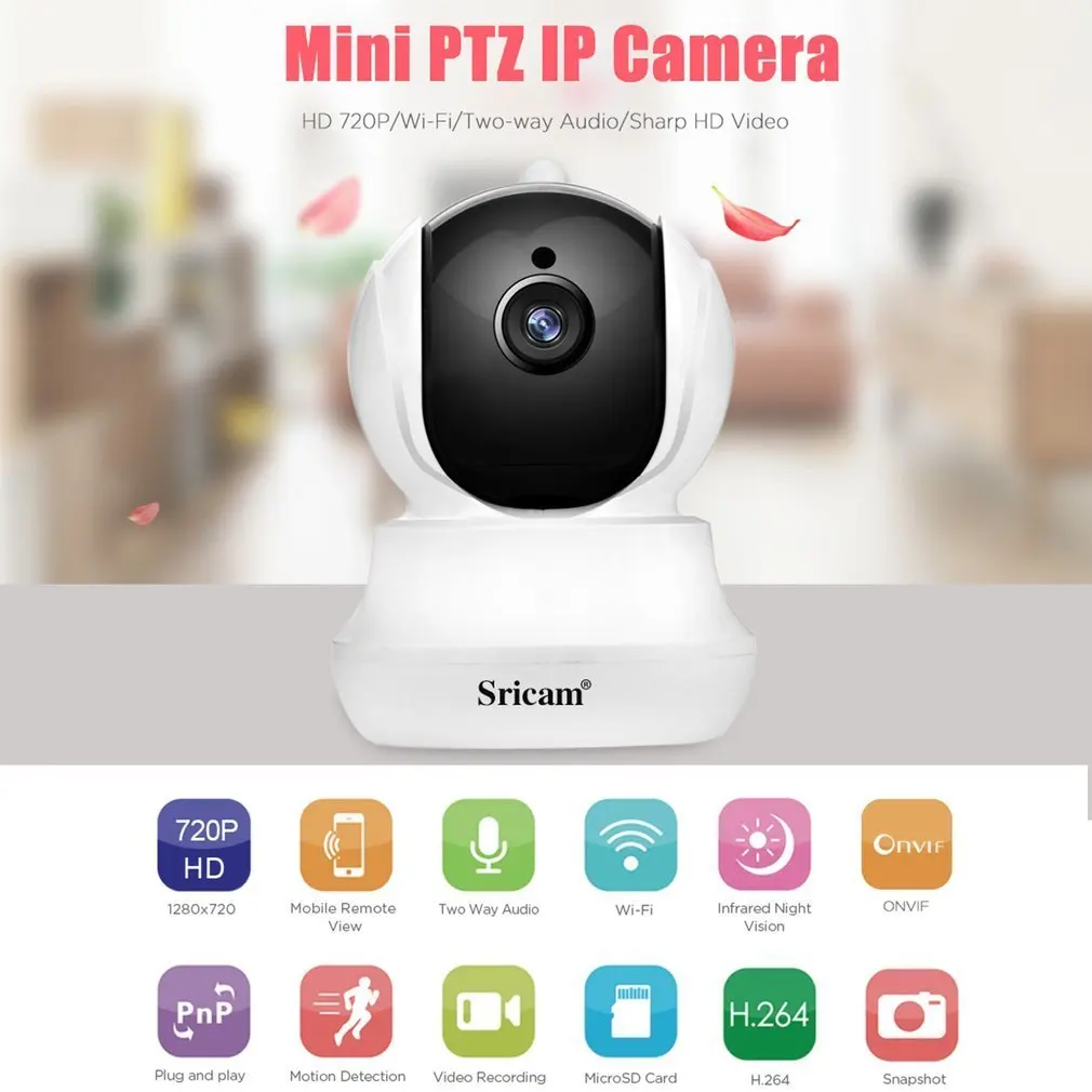 Sricam SP020 HD 1080P WiFi IP комнатная камера безопасности IR-CUT Suvillance Беспроводная камера для домашнего наблюдения CCTV радионяня