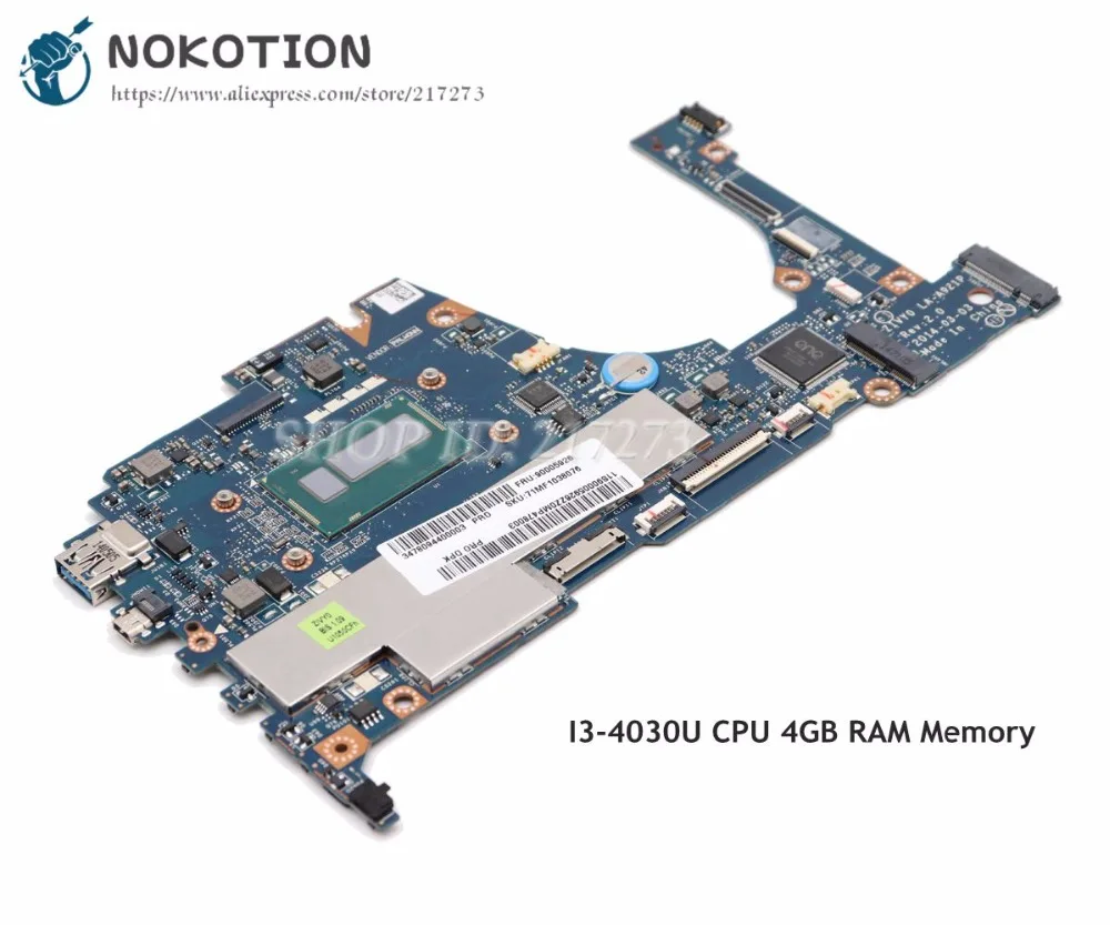 Материнская плата NOKOTION для ноутбука Lenovo yoga 2 13 3 дюйма SR1EN ЦП ZIVY0 полностью