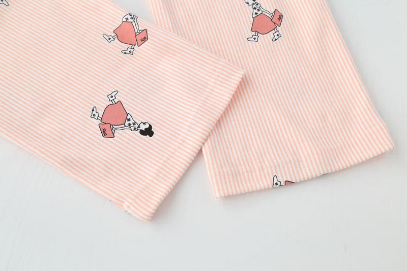 spring thin cotton home clothing striped (5)