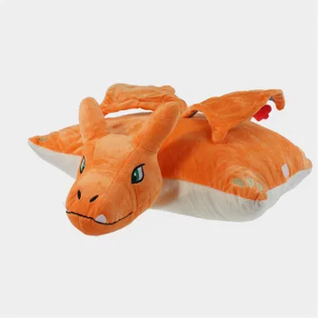 

44*35cm Cute Charizard Soft Stuffed Plush Pillow Toys Doll For Children