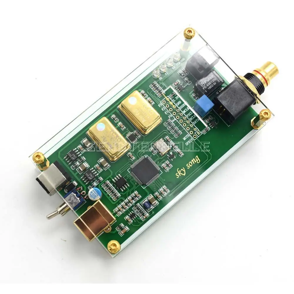 XMOS XU208 асинхронный USB коаксиальный выход цифровой интерфейс IIS DSD256 spdif dop64 с