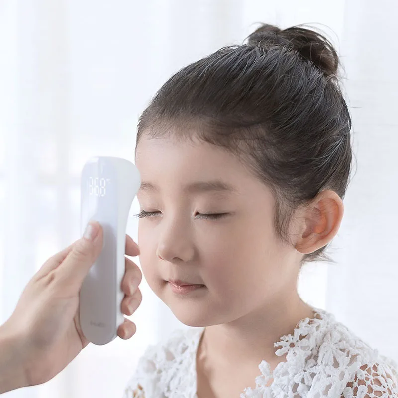 

Xiaomi Original Mijia iHealth Thermometer LED Digital Fever Infrared Clinical Non Nontact Measurement LED Screen Drop shipping