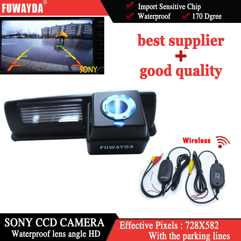 Беспроводная камера заднего вида FUWAYDA для SONY CCD Toyota HARRIER ALTEZZA PICNIC ECHO VERSO CAMRY