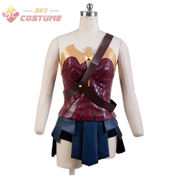 

Movie Batman v Superman:Dawn of Justice Wonder Woman Cosplay Costume Halloween Party Full Set