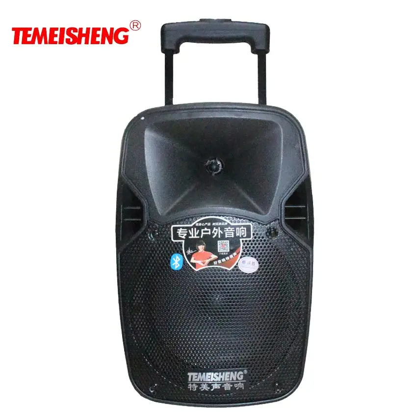 30W High Power Loudspeaker Wireless Microphone Amplifier Portable Speaker Lithium Battery Support T