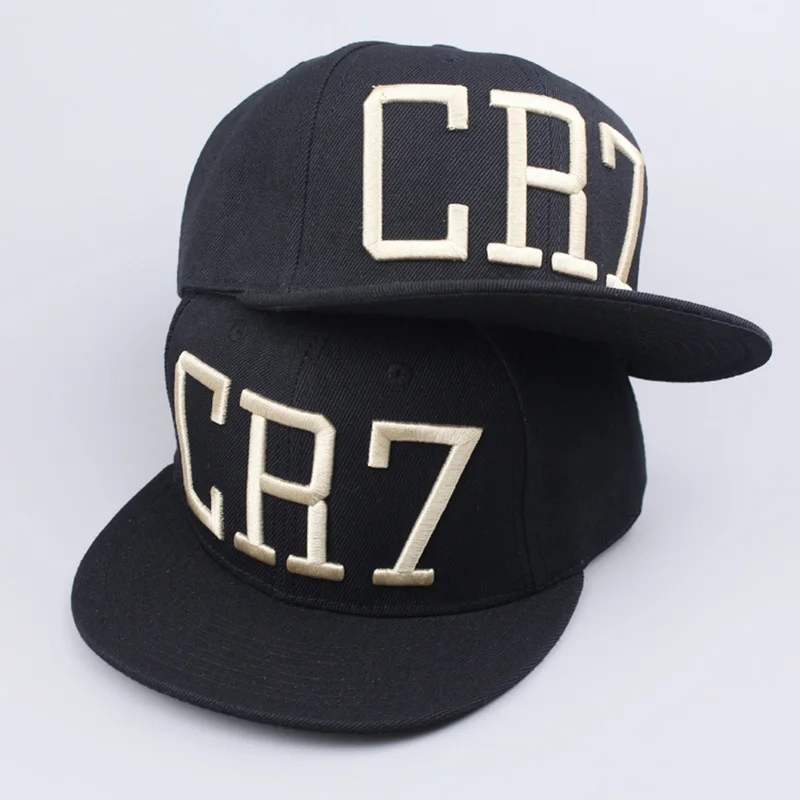 Women Men CR7 Embroidery Baseball Cap Fashion Cristiano Ronaldo Football Hat Unisex Outdoor Hip Hop Snapback Caps CP0050 (7)