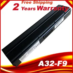 Новый аккумулятор для ноутбука ASUS f9dc f9e f9f f9j F9S F9 90-ner1b1000y 90-ner1b2000y a31-f9 A32-F9 6 ячеек