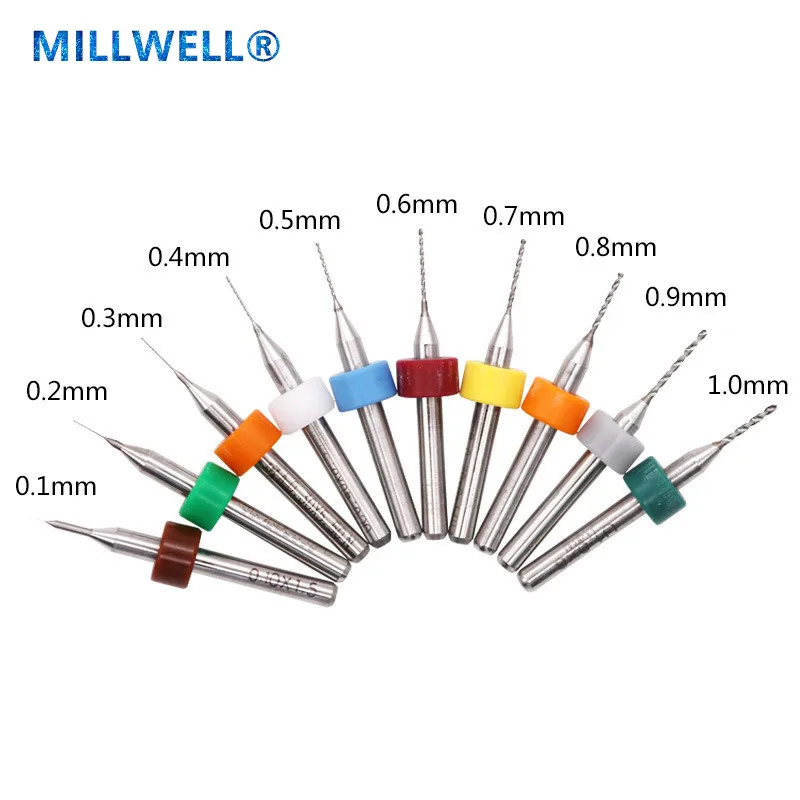 

10PCS-Different size free shipping,CNC solid carbide micro PCB drill,HSS shank woodworking tool,aluminum plastic copper drill