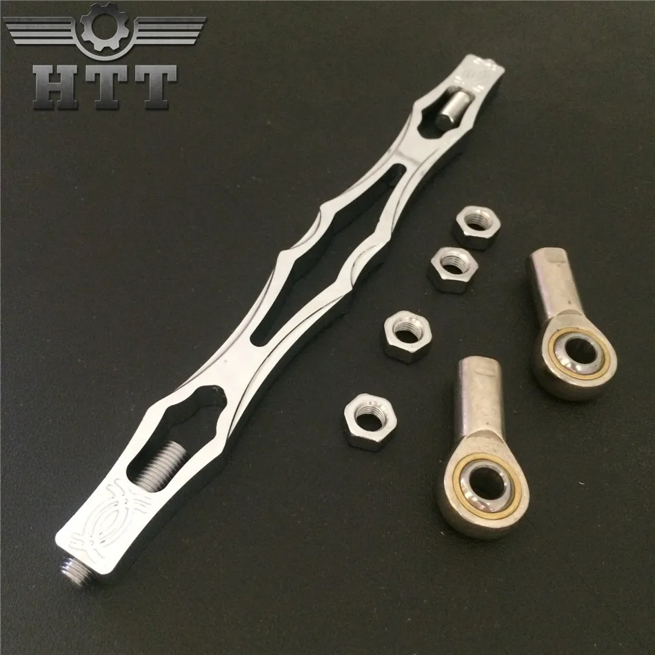

Aftermarket free shipping motorcycle parts Diamond Shift Linkage For Harley Davidon Softail FXDWG Dyna Touring Road King Chrome