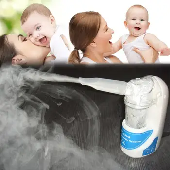 

High Quality Inhaler Nebulizer Home Medical Ultrasonic Atomizer Portable Inhaler Nebulizer Health Care for Children Adult Asthma