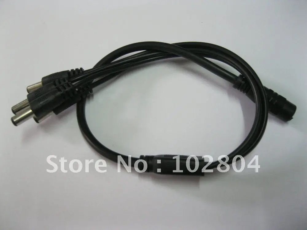 

5.5x2.1mm 4 Channel DC Power Spliter 1 Female to 4 Male for CCTV Camera 40cm 17inch High Quality Hot Sale 100 Pcs Per Lot