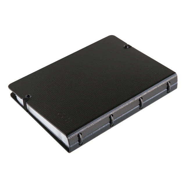 Deli 5778 Business Card Book Easy To Classify Easy To Install Loose Leaf Business Card Holder Book Books Names Name Card Book
