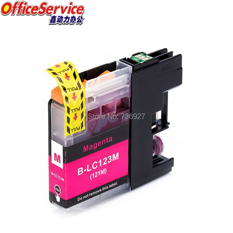 LC121 LC123 совместимый чернильный картридж для принтера Brother MFC J6920DW J470DW J650DW J245 DCP J4110DW