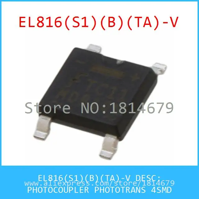 Free Shipping 5PCS/lot EL816(S1)(B)(TA) V PHOTOCOUPLER PHOTOTRANS 4SMD