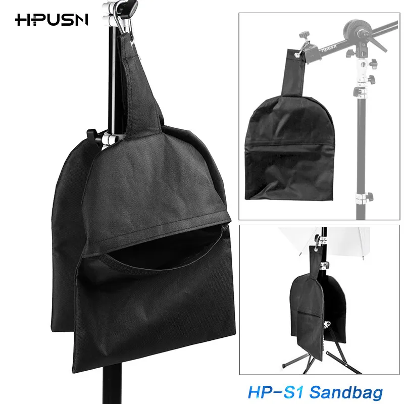 

Hpusn Photography Studio Stage Video Tripod Light Stand Durable Oxford Nylon Sandbag Counterweight Sand Bag