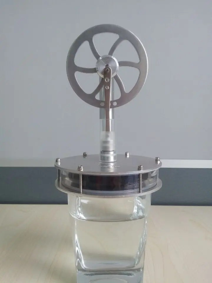 

Low Temperature Steam Engine Stirling DIY Manual Assembly Model Puzzle