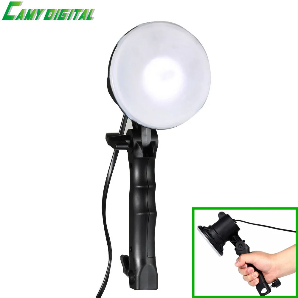

Upgrade Handheld Portable LED Lamp Photography Studio Light with Power Plug Bright For Portrait Softbox Fill Light Camera Light