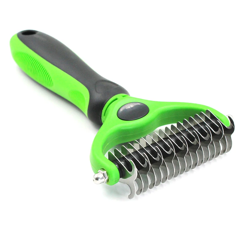 Hot Sale Dematting Comb Tool for Dogs Cats Pet Grooming Undercoat Rake