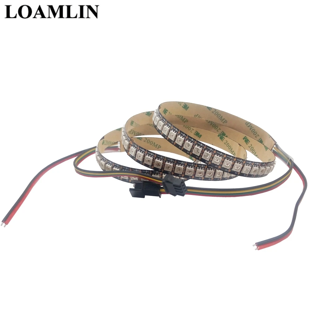 

1M/2M/3M/4M/5M APA102 Smart Led Pixel Strip,30/60/144Leds/Pixels/m IP30/IP65/IP67 Data and Clock Seperately DC5V