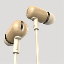 100 New Original DZAT DF 10 Wooden In Ear font b Earphone b font DIY Super