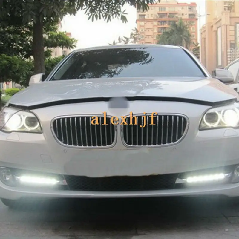 

July King LED Daytime Running Lights DRL, LED Fog Lamp Case for BMW 5 Series F10 F11 F18 520i 525i 530i 535i 550i 2010~2013, 1:1