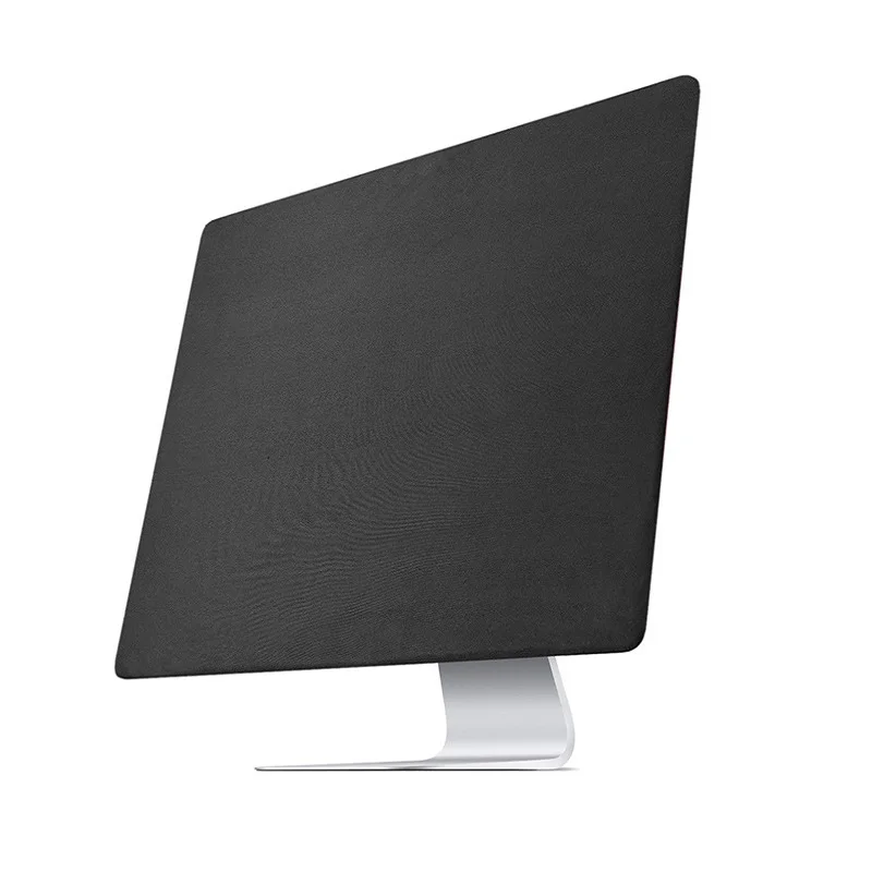 

Black/Silver stretch Computer Monitor Dust Cover Protector with Inner Soft Lining for Apple iMac LCD Screen Dust Cover