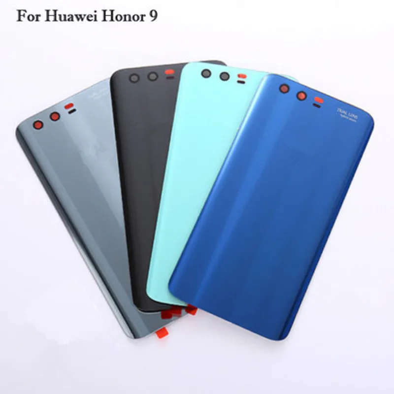 Задняя крышка для huawei Honor 9 8 p20 Lite, чехол для батареи, корпус, ремонт двери с клейкой лентой для Honor 9, замена