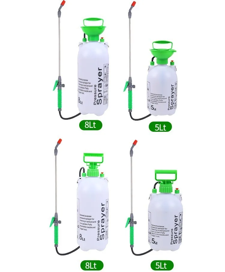 Типы давления воздуха для сельского садоводства плечевой пояс 5л/8л/10л садовый опрыскиватель для полива газон компрессионные насосы