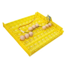 Novo 63 ovos incubadora por sua vez bandeja equipamentos de incubação de aves domésticas galinhas patos e outras aves incubadoras automaticamente transformar ovos