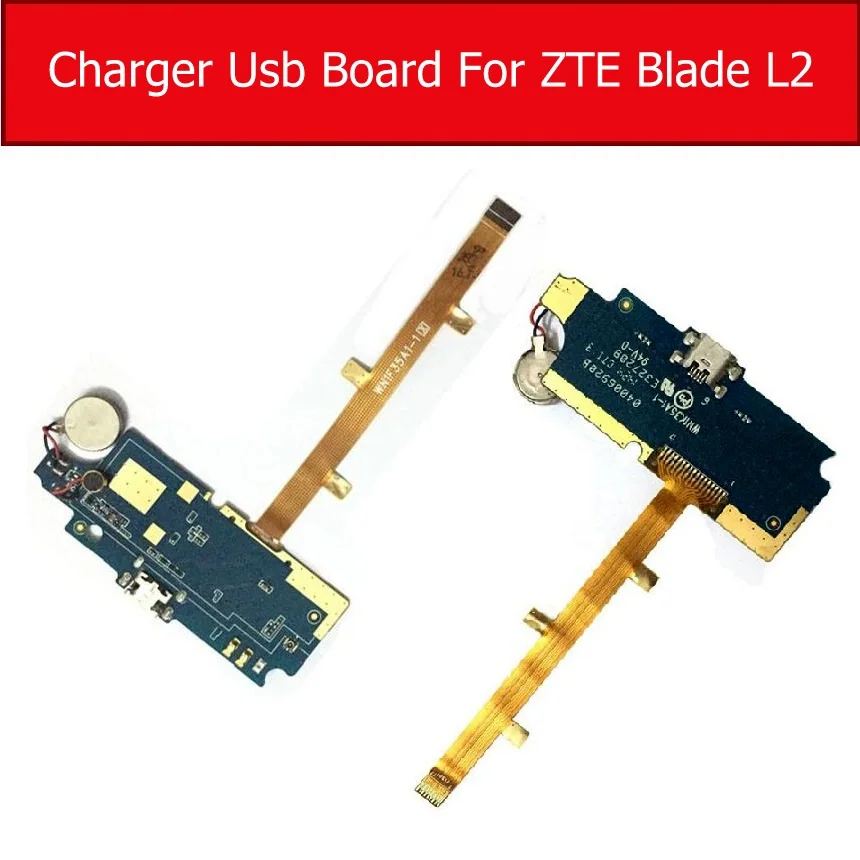 USB Charging Port Board with Connector Flex Cable For ZTE Blade L2 Usb
