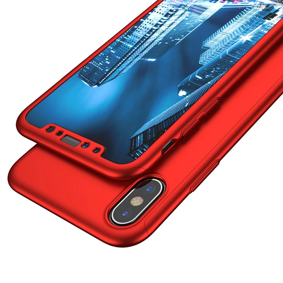 For-iPhone-X-case-iPaky-Brand-360-Degree-Full-Body-Protecive-Cover-Case-For-iPhone-X