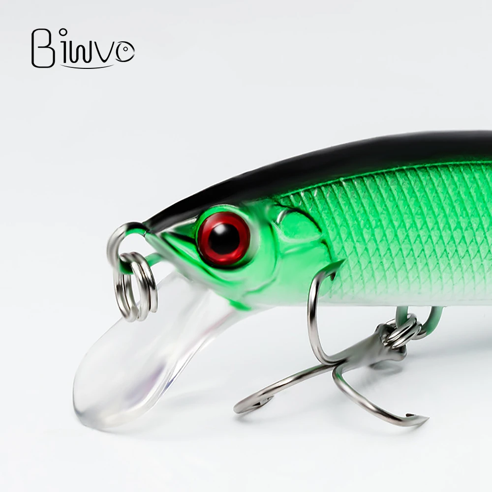 Biwvo Minnow Воблер для рыболовной наживки зимний рыболовный воблер Кривошип